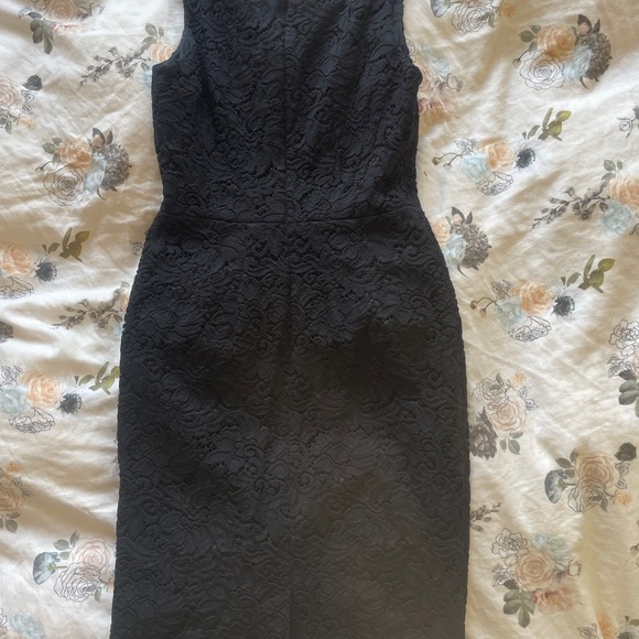 Immaculate Judith & Charles fine dentelle little black dress - Picture 4 of 6